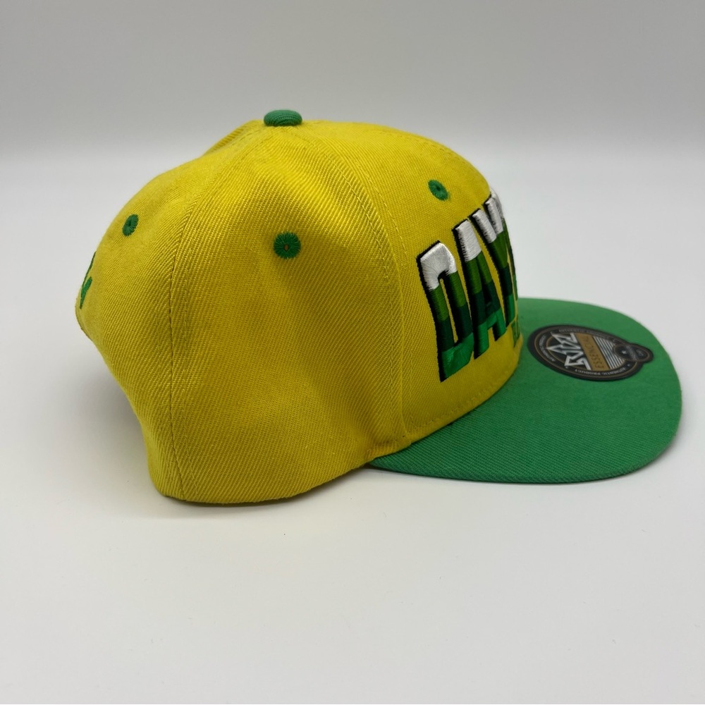 Daytona Beach‎ Baseball Hat, Yellow And Green, Essencial - Picture 4 of 7